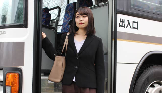 藤木もえ 出社