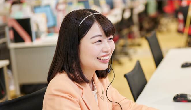 藤木もえ お客様対応