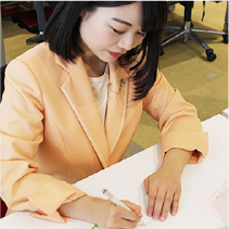 藤木もえ お客様対応